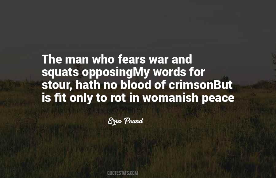 Fear Of War Quotes #59431