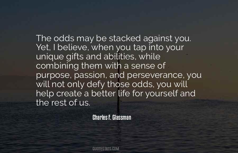 Be Unique Be Yourself Quotes #1307991