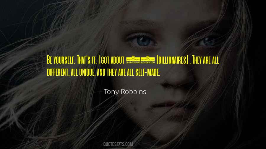 Be Unique Be Yourself Quotes #1798490