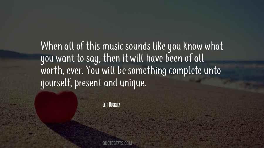 Be Unique Be Yourself Quotes #79983