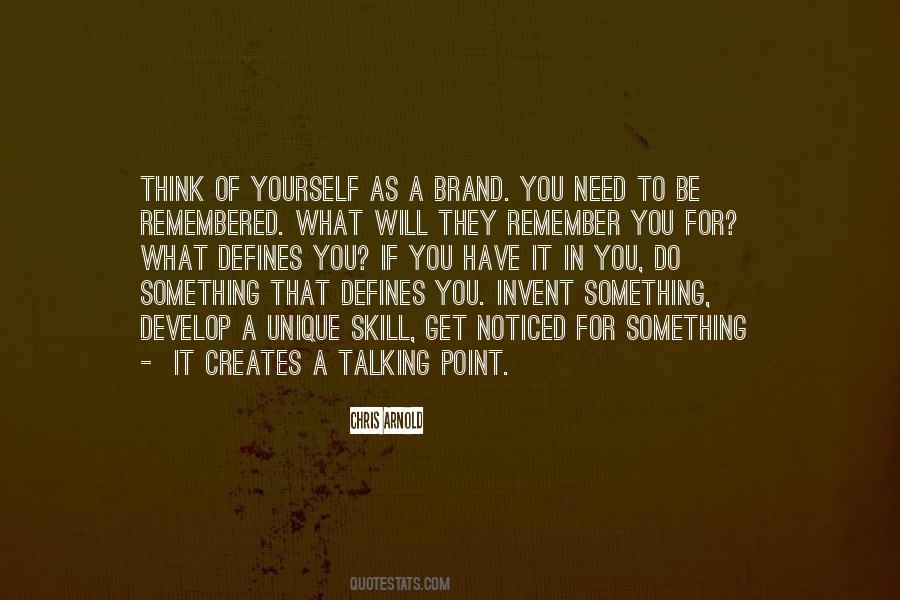 Be Unique Be Yourself Quotes #815307
