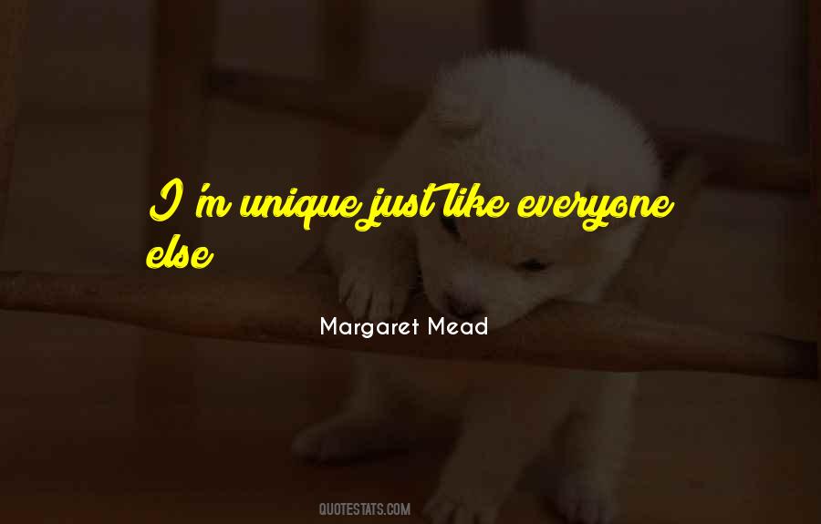 I M Unique Quotes #1026776