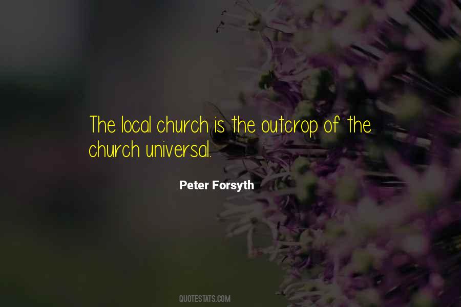 Quotes About The Local Church #1193783