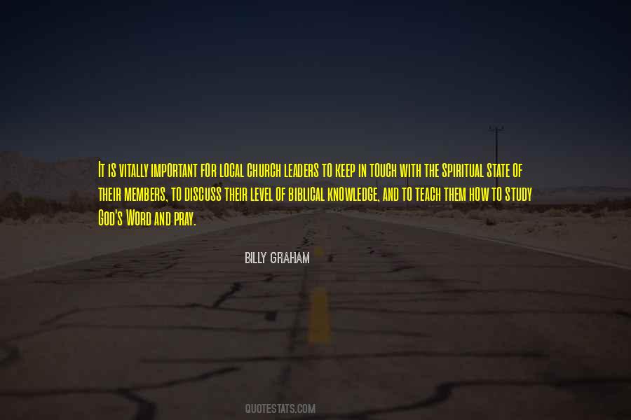 Quotes About The Local Church #1578929