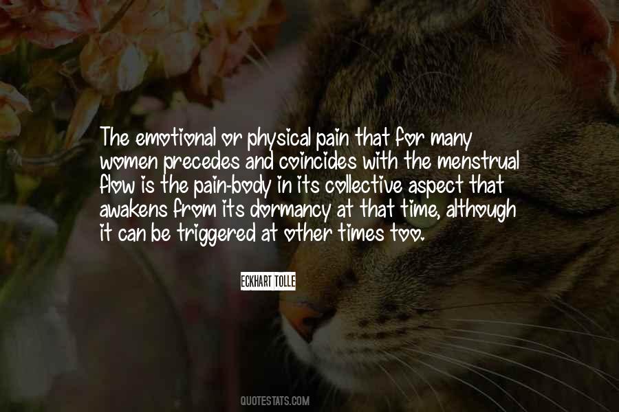Emotional Physical Pain Quotes #988217