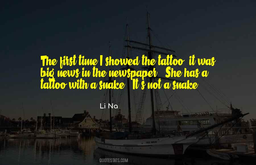 My First Tattoo Quotes #1723340