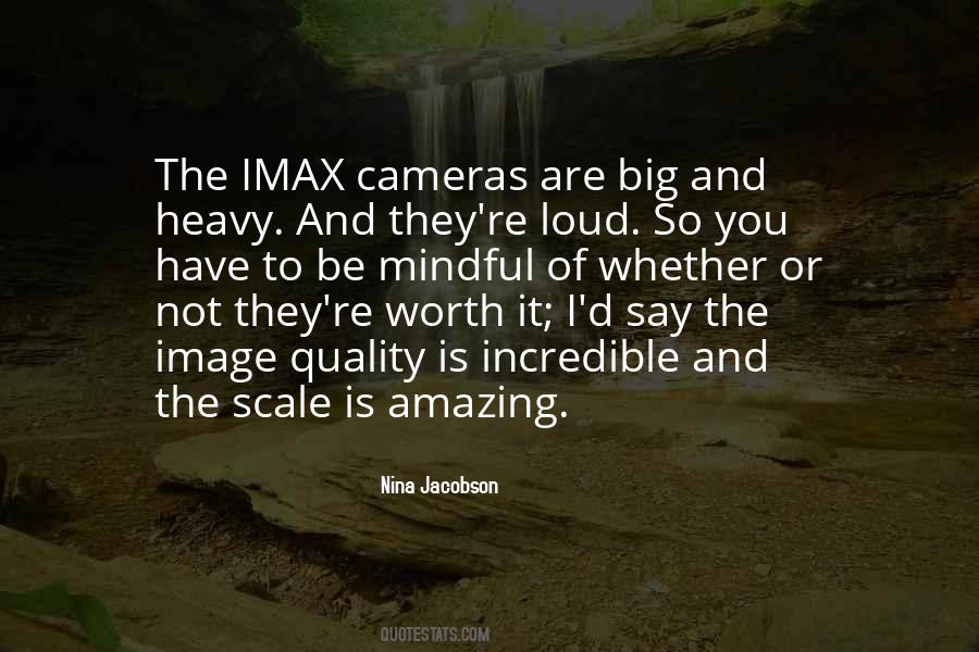 Quotes About Imax #641502