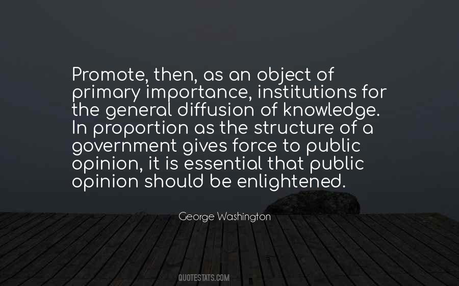 Knowledge Importance Quotes #1743862