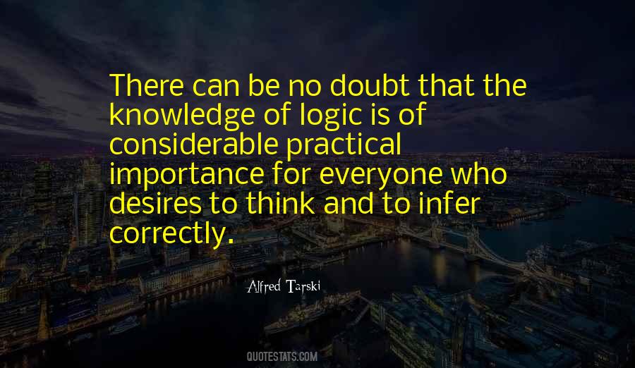 Knowledge Importance Quotes #203163