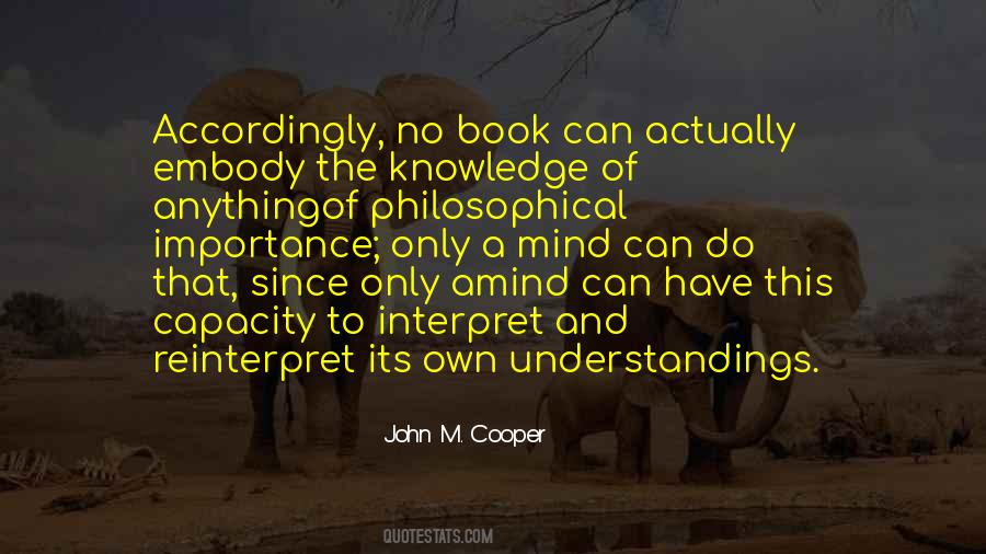 Knowledge Importance Quotes #300221