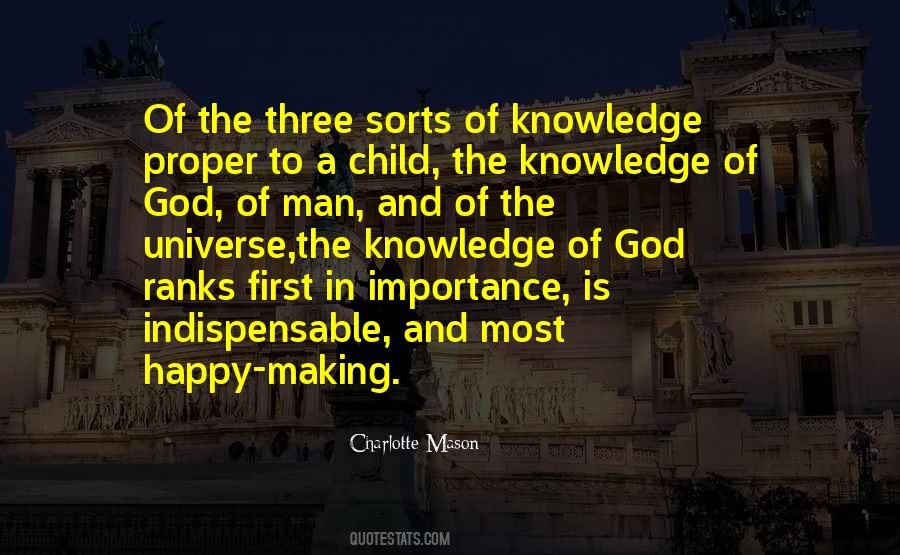 Knowledge Importance Quotes #338957