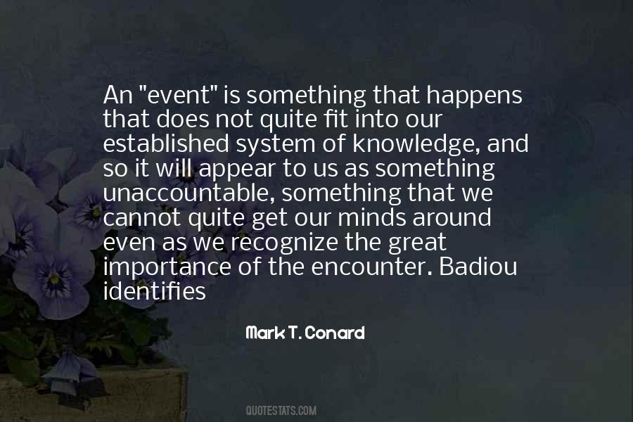 Knowledge Importance Quotes #696938