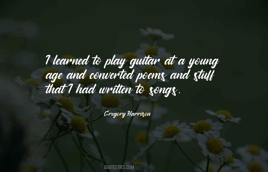 Quotes About Play Guitar #1616709