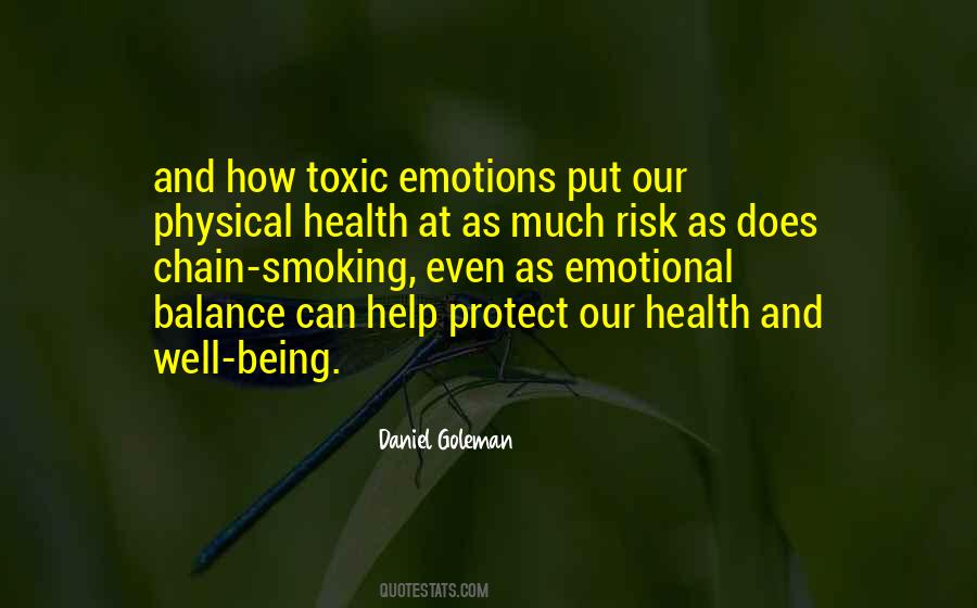 Emotional Well Being Quotes #1328722