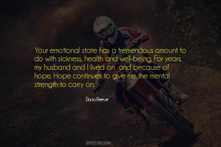 Emotional Well Being Quotes #1770914