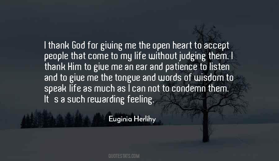 I Listen To My Heart Quotes #860419