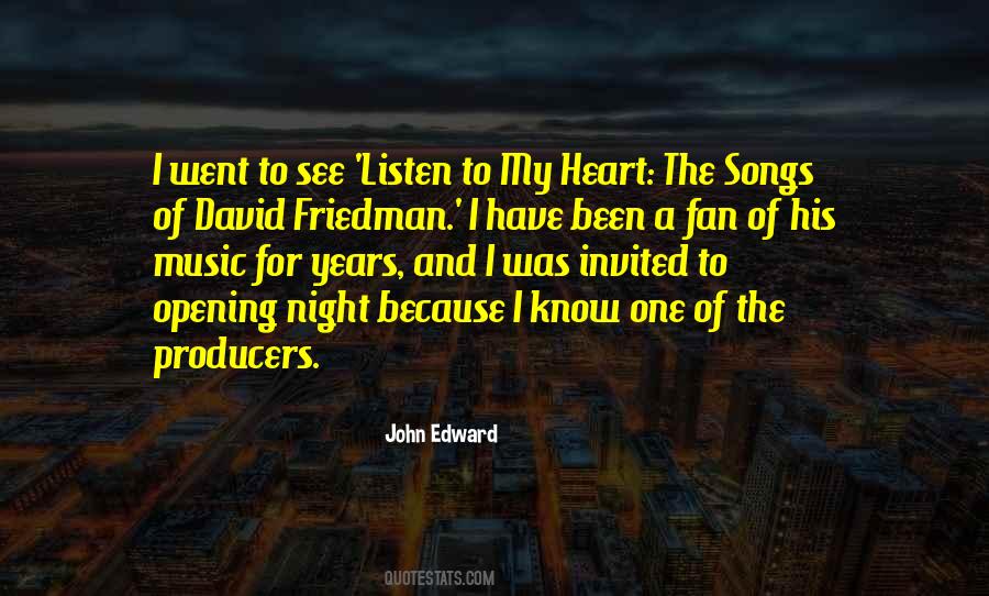 I Listen To My Heart Quotes #901264