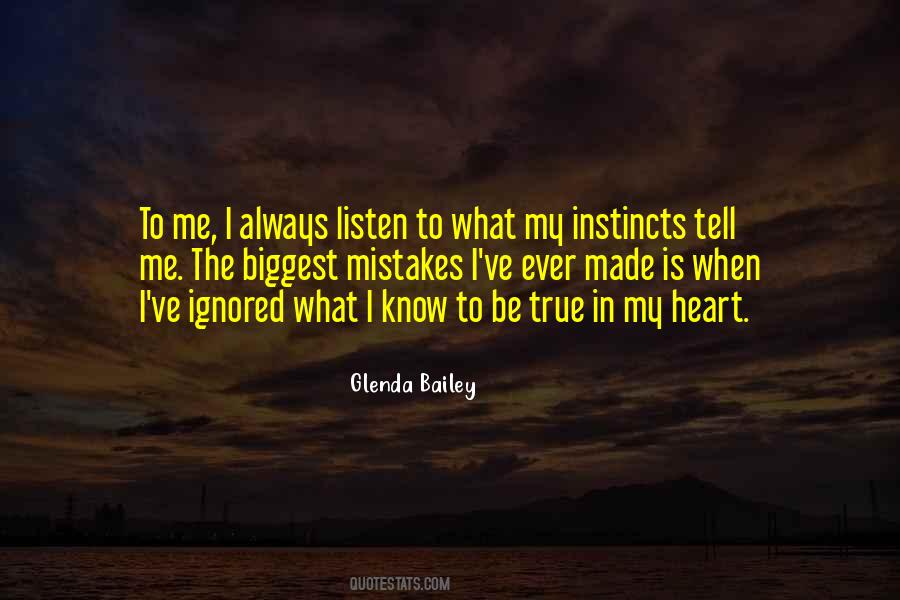 I Listen To My Heart Quotes #951646