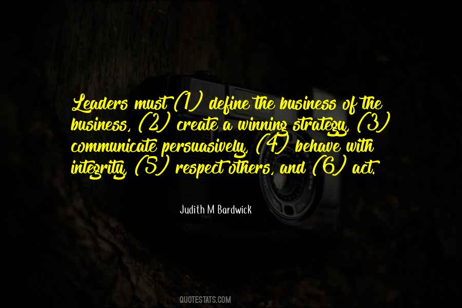 Integrity Leader Quotes #148575