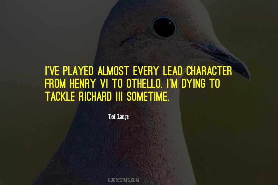 Character Othello Quotes #1601306