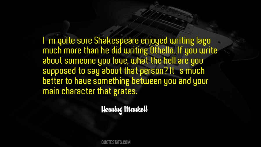 Character Othello Quotes #1659844