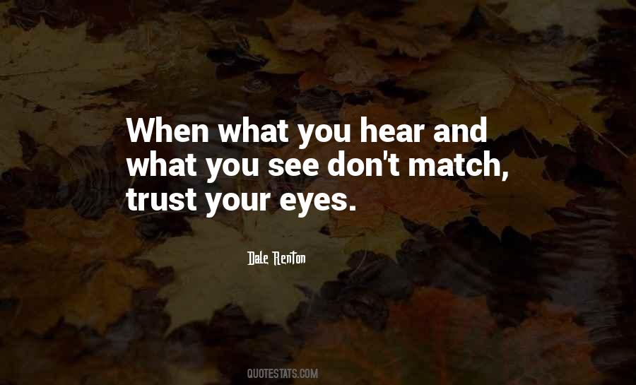 Eyes Life Quotes #256908