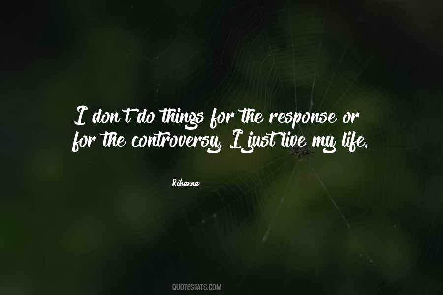 My Response Quotes #156970