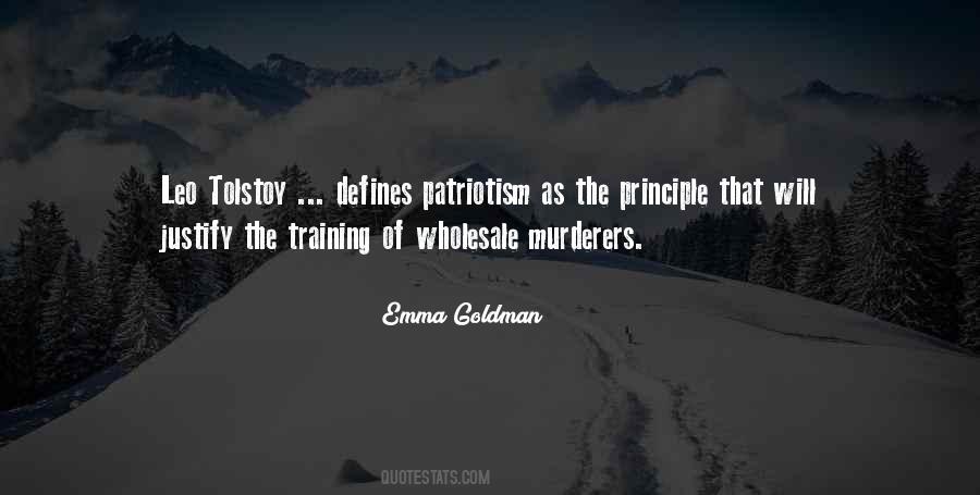 Emma Goldman Patriotism Quotes #1032312