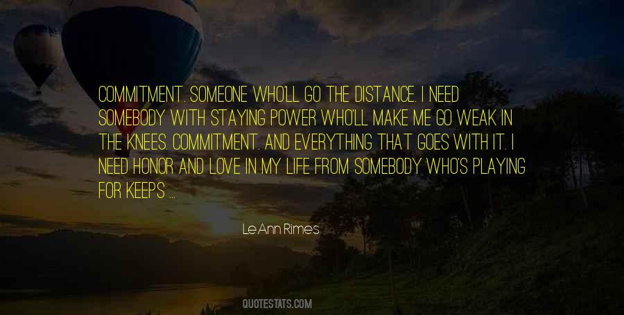 Power My Love Quotes #100559