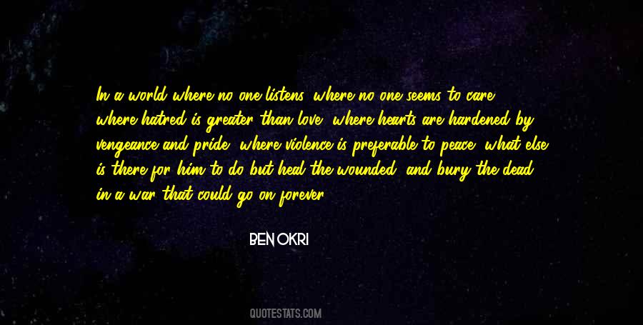 Where There Is No Love Quotes #1458422
