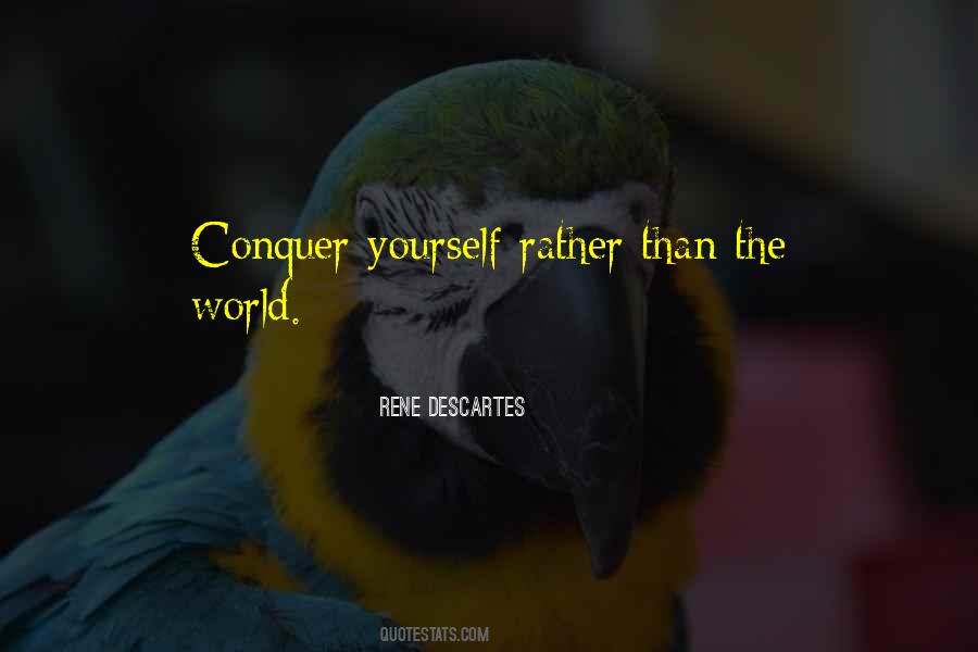 Conquer Yourself Quotes #1010942