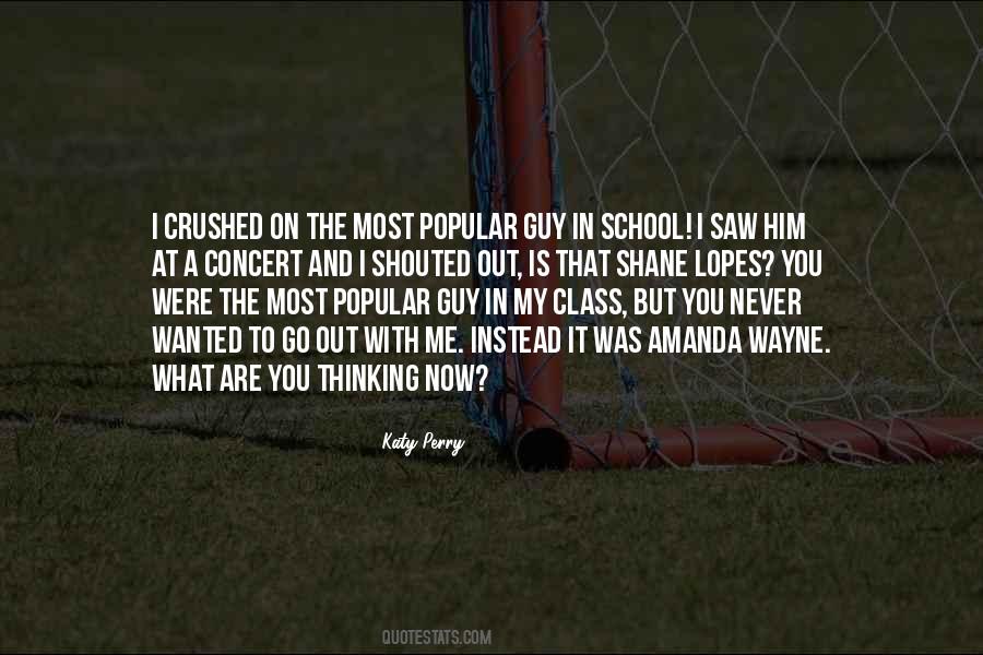 School Crush Quotes #125674