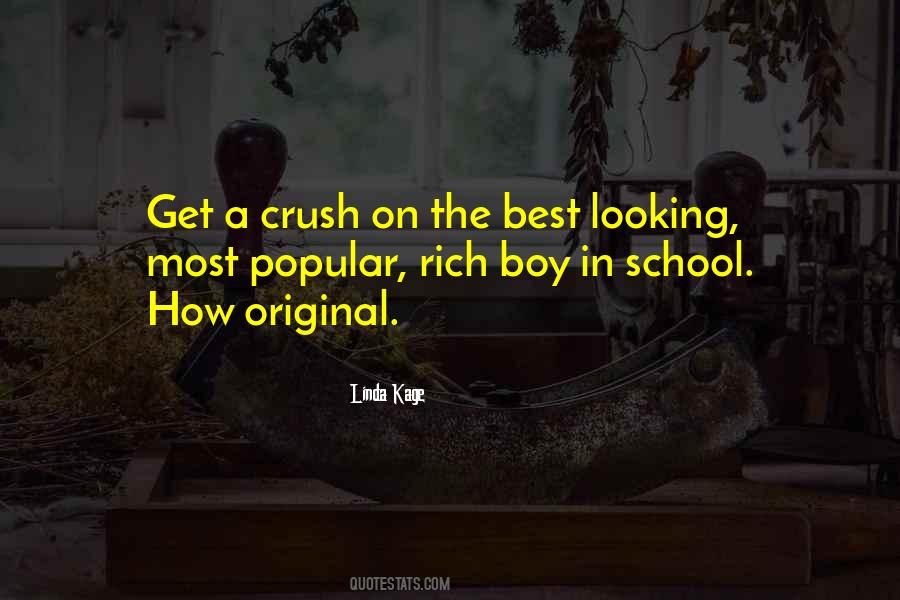 School Crush Quotes #278999