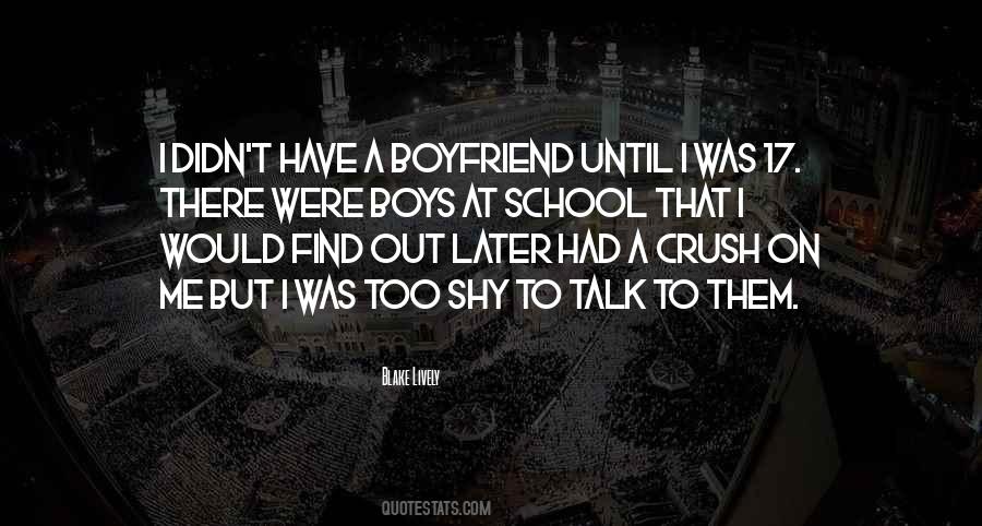 School Crush Quotes #468418