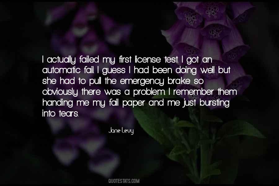 Failed Test Quotes #1291688