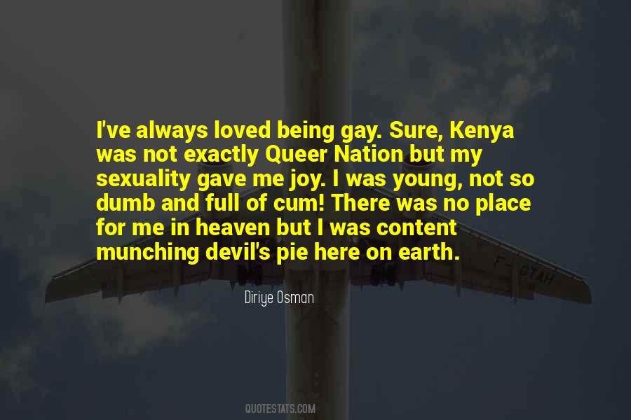 Sure Of Being Loved Quotes #1878280