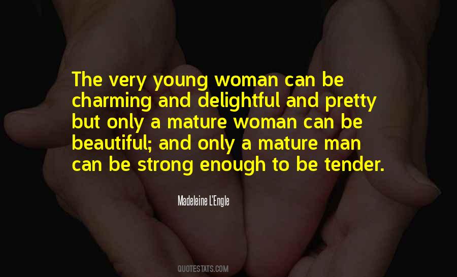 Beautiful Young Woman Quotes #1075227