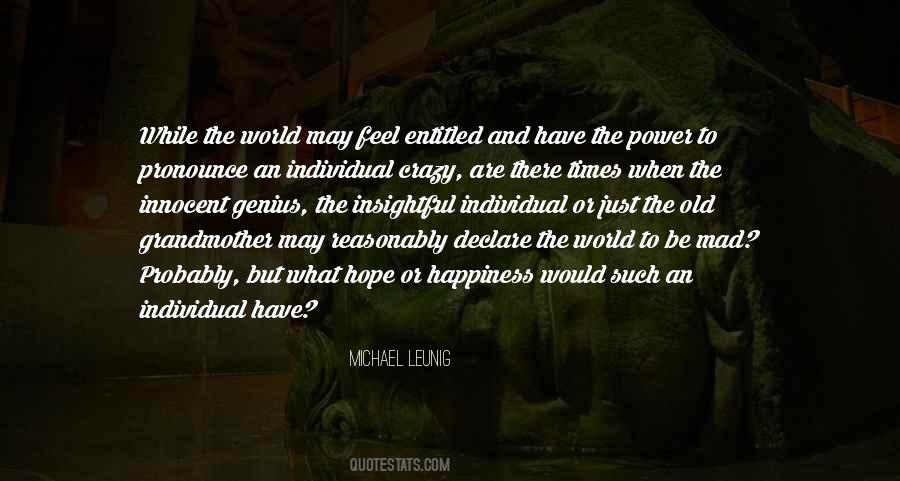 Power Crazy Quotes #1364883
