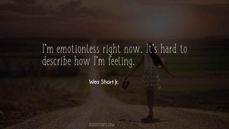 Emotionless Quotes #1621544