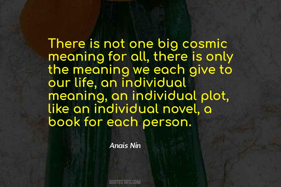 Life Is Like A Novel Quotes #1613028