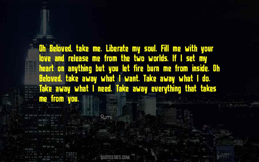 Your Soul On Fire Quotes #1767515