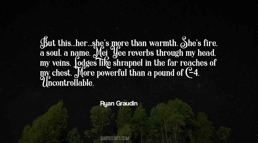 Your Soul On Fire Quotes #77568