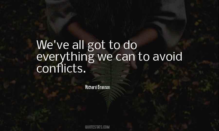 Avoid Conflict Quotes #232684