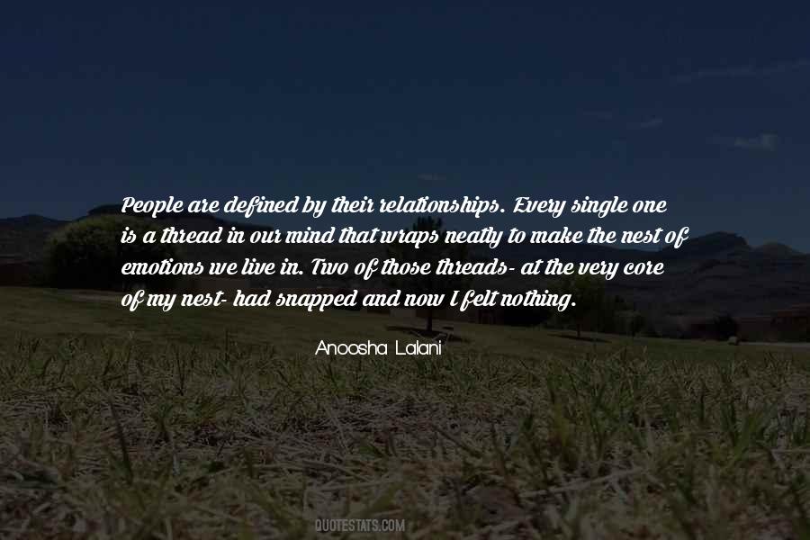 Emotions And Relationships Quotes #481010
