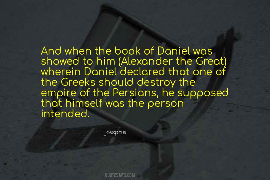 Great Alexander Quotes #507659
