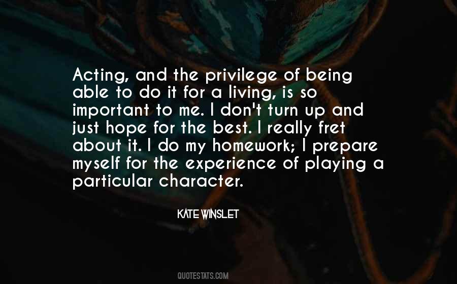 My Best Experience Quotes #1855933
