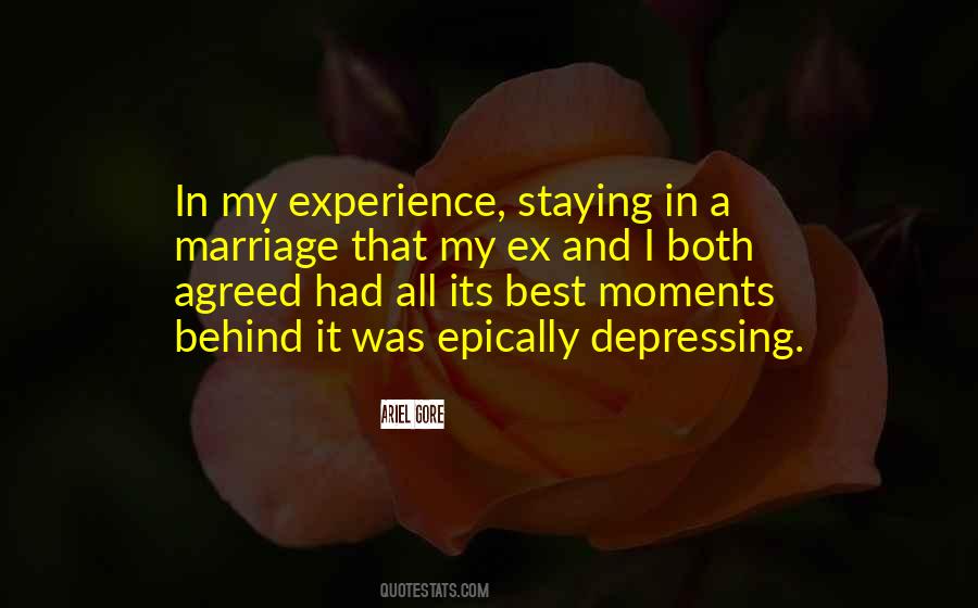 My Best Experience Quotes #693542