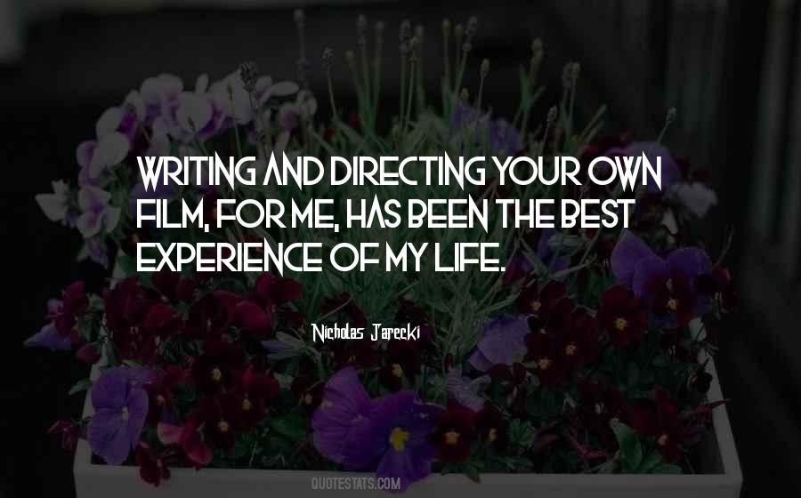 My Best Experience Quotes #714413