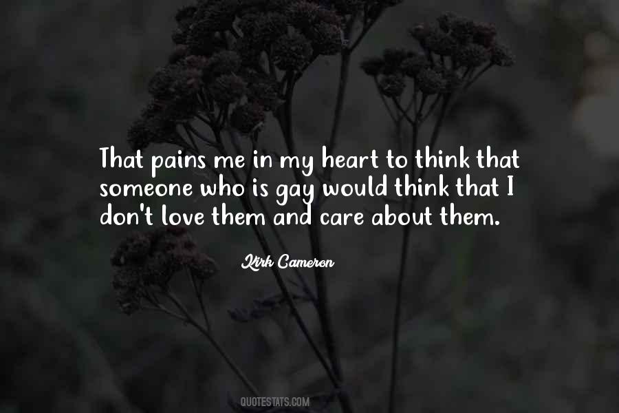 Pains In My Heart Quotes #1394131
