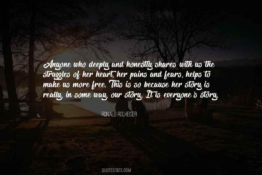 Pains In My Heart Quotes #1668313